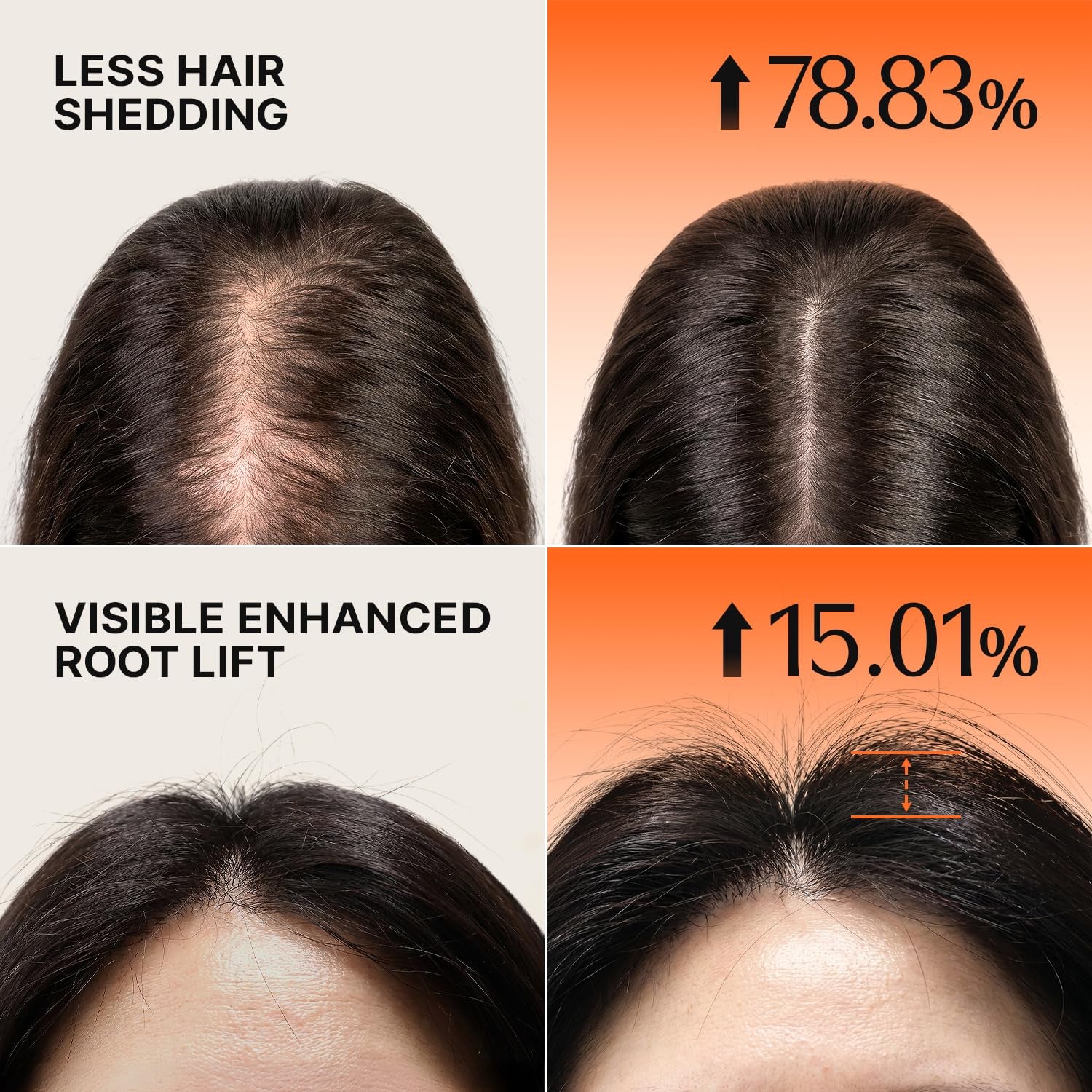 3D Volume Shampoo with Built-In Brush | 6.76 Fl Oz