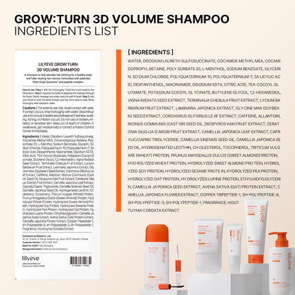 3D Volume Shampoo with Built-In Brush | 6.76 Fl Oz