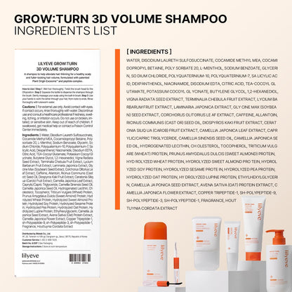 3D Volume Shampoo with Built-In Brush | 6.76 Fl Oz